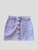 Bonpoint pink denim 100% cotton short skirt size UK12/US8