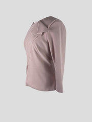 The Fold powder pink 3/4 sleeve top size UK10/US6