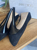 Jimmy Choo black suede pumps size UK8/US10