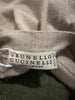 Brunello Cucinelli beige cashmere & silk blend cardigan size UK12/US8