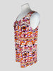 Emilio Pucci pink print sleeveless top size UK12/US8