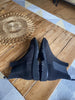 Crockett & Jones light black suede flat ankle boots size UK8/US10