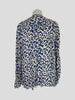 Levate multicoloured print long sleeve blouse size UK12/US8