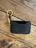 Tory Burch navy patent leather coin purse