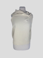 Roland Mouret cream sleeveless drape size UK8/US4