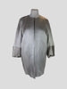 Amanda Wakeley silver coat size UK12/US8