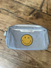 Anya Hindmarch grey make- up small bag