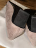 Roger Vivier beige & black suede heels size UK6/US8