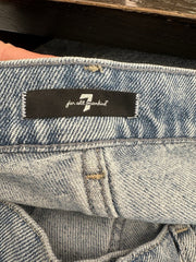 7 For All Man Kind blue straight leg jeans size UK8/US4