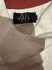 De La Vali cream 100% cotton crop top size UK6/US2