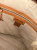 Milaner brown leather large tote handbag