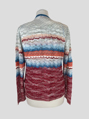 Missoni multicoloured long sleeve twinset size UK14/US10