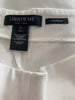 Lafayette 148 white cotton blend cropped trousers size UK14/US10