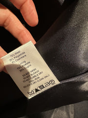 Jane navy wool blend jacket size UK10/US6