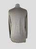 Brunello Cucinelli beige cashmere & silk blend cardigan size UK12/US8