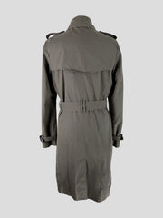 Burberry khaki trench belted coat size UK12/US8