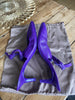 Gianvito Rossi purple leather pointed toe heels size UK7/US9