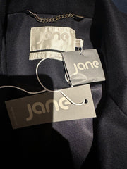 Jane navy wool blend jacket size UK10/US6