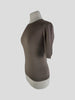 Casasola brown short sleeve top size UK8/US4