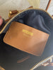 Moschino brown Looney Tunes leather crossbody small bag