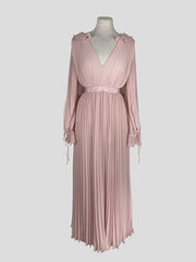 Self- Portrait powder pink evening long dress size UK8/US4