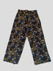 Max Mara ‘S multicoloured cotton blend cropped wide leg trousers size UK10/US6