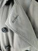 Burberry khaki trench belted coat size UK12/US8