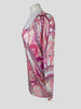 Emilio Pucci pink print 100% viscose twinset size UK10/US6