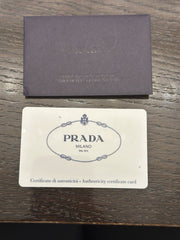 Prada black vintage 2003 mini wrist bag