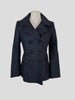 Jane navy wool blend jacket size UK10/US6
