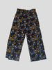 Max Mara ‘S multicoloured cotton blend cropped wide leg trousers size UK10/US6