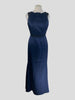 Roland Mouret navy sleeveless evening long dress size UK12/US8