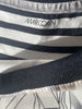 Marccain black & white zebra print short sleeve top size UK12/US8