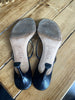 Jimmy Choo black leather heels size UK7/US9