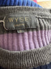 Wyse multicoloured cashmere blend long sleeve jumper size UK12/US8