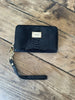 Michael Kors black leather coin purse