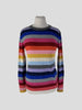 Wyse multicoloured cashmere blend long sleeve jumper size UK12/US8