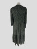 Wyse London green print midi dress size UK16/US12