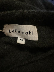 Bella Dahl dark khaki 100% cashmere jumper size UK6/US2