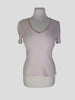 Zadig & Voltaire pink short sleeve top size UK8/US4