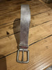 Stoned & Waisted silver 100% leather 100cm belt