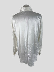Fabiana Filipowi white long sleeve shirt size UK6/US2