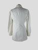 Rejina Pyo white cotton blend jacket size UK8/US4