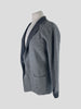 Summertime Portfolio grey 100% cashmere cardigan size UK16/US12