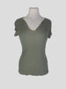 Zadig & Voltaire green short sleeve top size UK8/US4