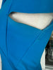 Roland Mouret blue cotton blend dress size UK12/US8