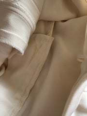 Stella McCartney cream 100% wool trousers size UK14/US10