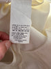 Max Mara cream 100% cotton trousers size UK10/US6