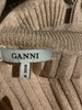 Ganni powder pink sparkly cardigan size UK8/US4