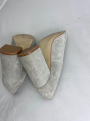 Cafenoir grey suede heels size UK6/US8